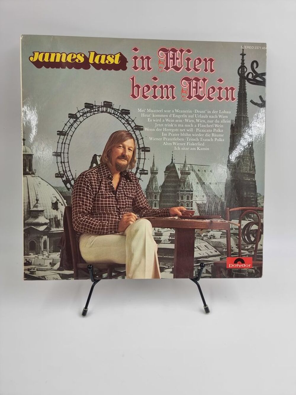 Vinyle 33 tours James Last : In Wien Beim Wein avec fourreau CD et vinyles