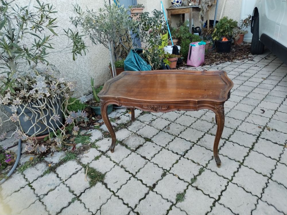 Table basse en bois massif Meubles