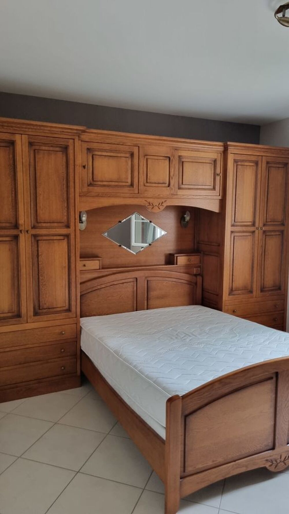 Chambre lit pont Meubles