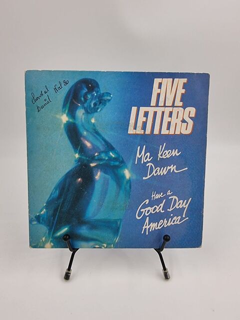 Vinyle 45 tours Five Letters : Ma Keen Dawn have a Good Day 1 Vulbens (74)