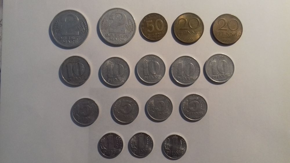 ALLEMAGNE RDA 1950 &agrave; 1969 