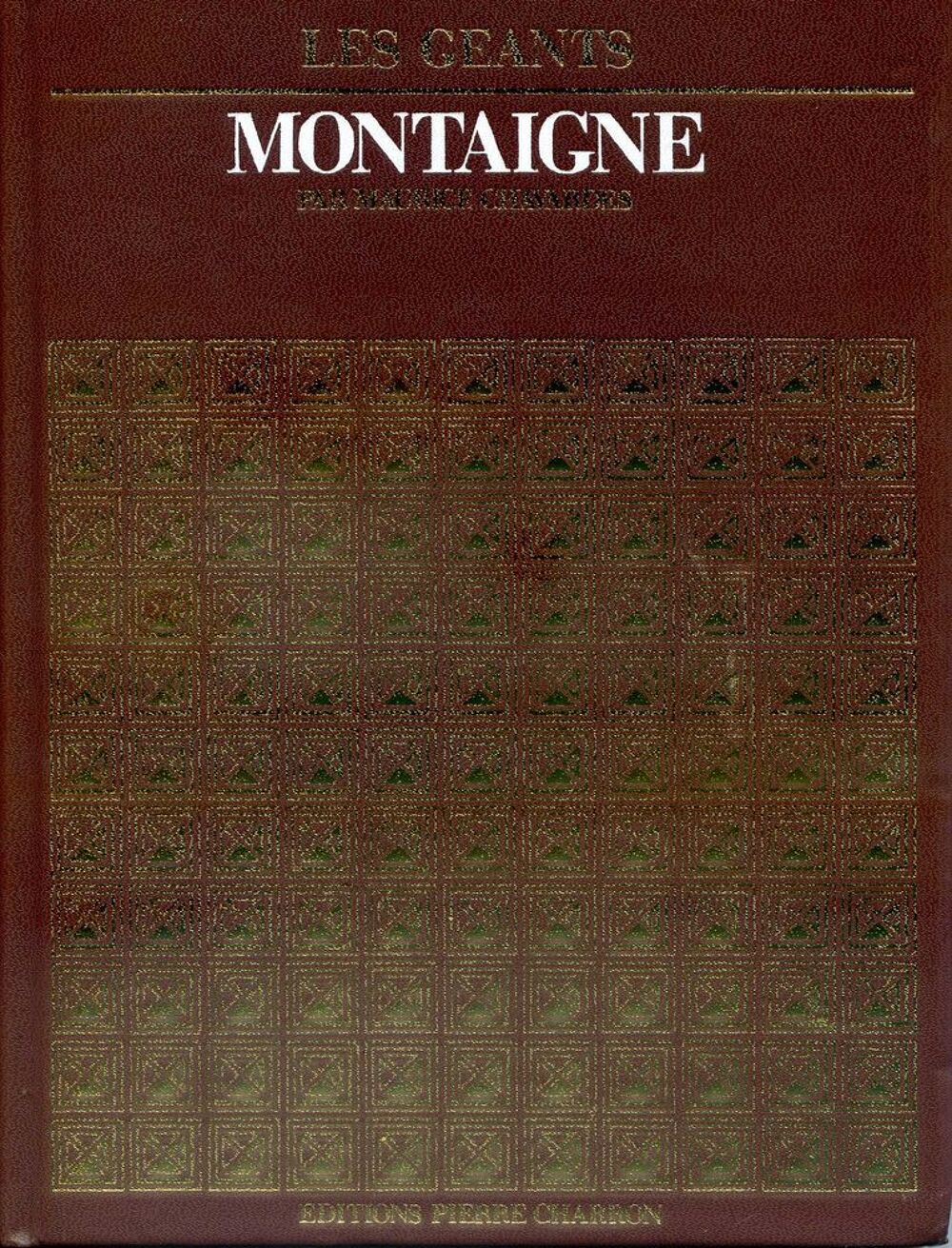 MONTAIGNE - Maurice Chavard&egrave;s Livres et BD