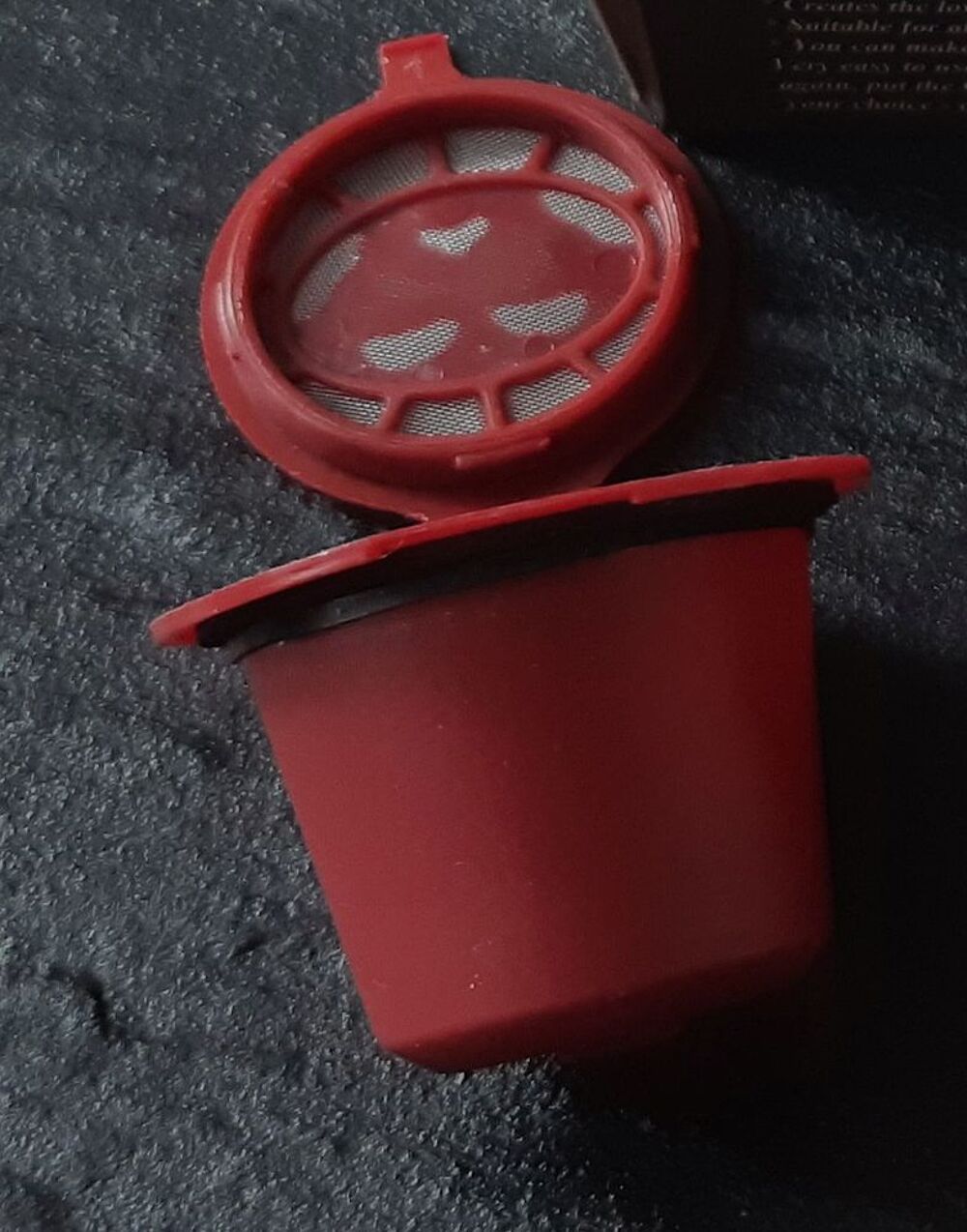 Lot de 3 capsules &agrave; caf&eacute; Nespresso NEUVES r&eacute;utilisables Cuisine