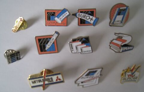 PIN'S sur BURO+ et papeterie (6  le lot) 6 Metz (57)