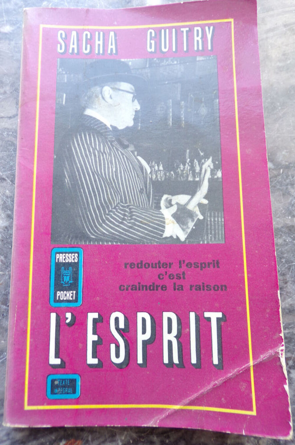 L' esprit Sacha Guitry aux Presses Pocket 185 pages Livres et BD