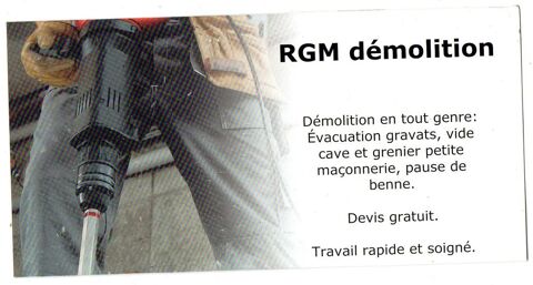 rgm démolission espace verts 0 69390 Vourles
