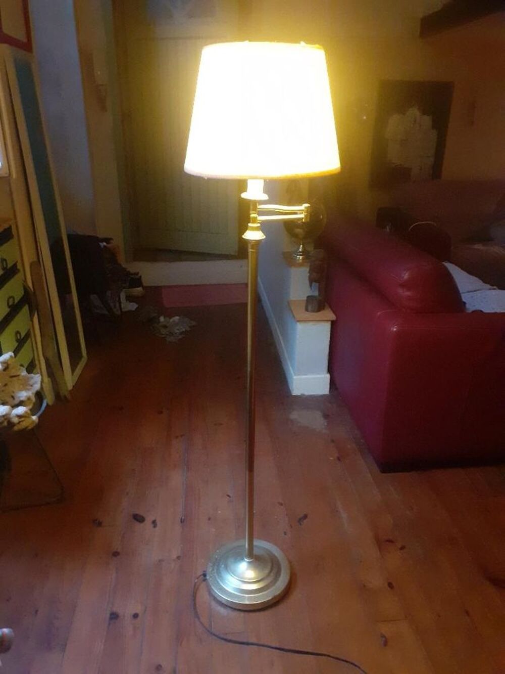 Belle lampe sur pied vintage ann&eacute;es 60/70 Décoration