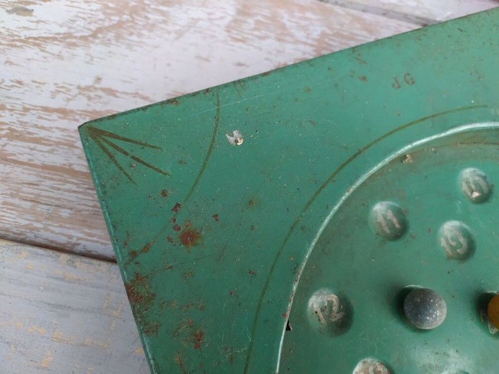 Ancien Jeu &agrave; Billes Flipper M&eacute;tal Jeux / jouets
