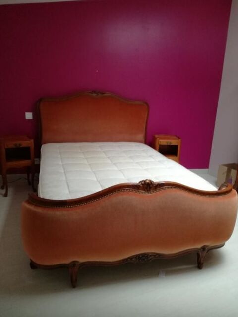 ensemble lit 140 merisier 310 Saint-Genis-de-Saintonge (17)