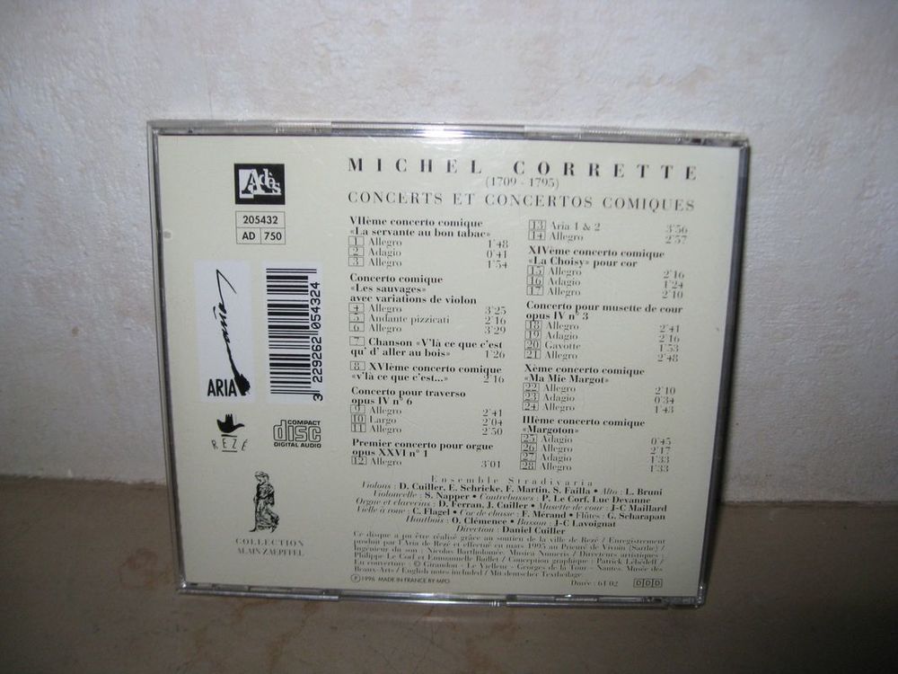 CD Michel Corrette CD et vinyles