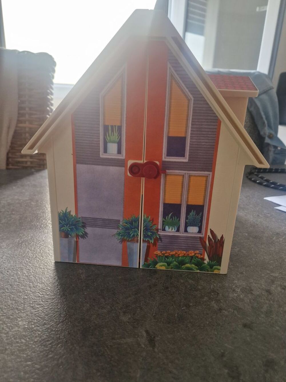 Maison Playmobil portable avec poign&eacute;e Jeux / jouets