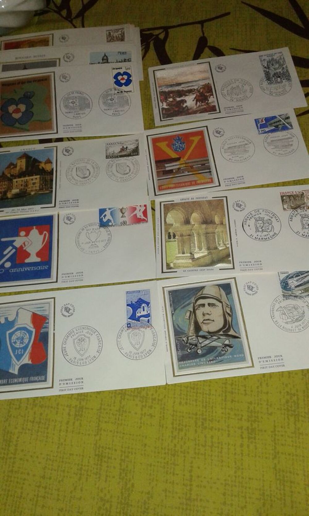 enveloppe 1 er jours de collections 