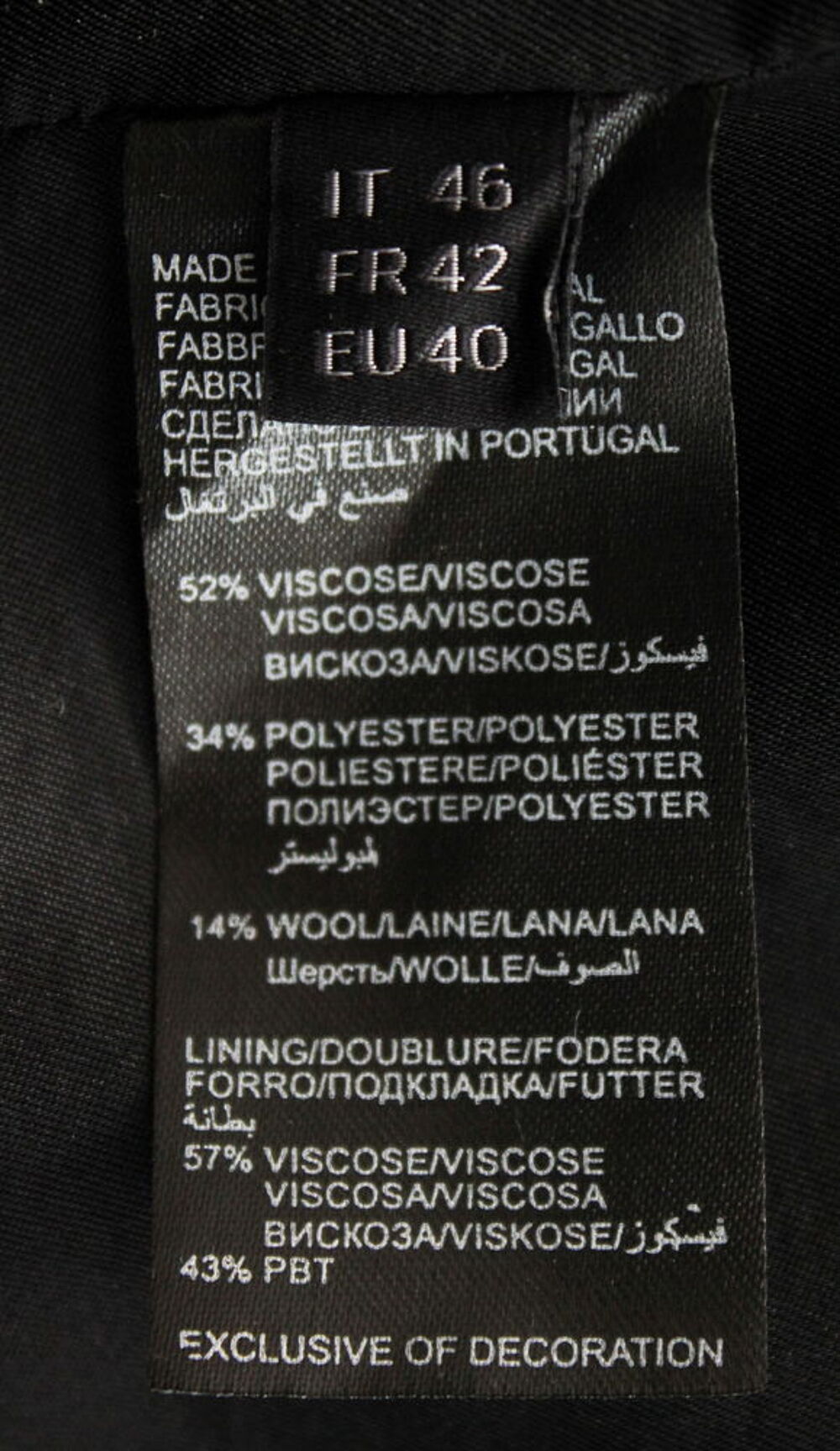 Robe noire KARL LAGERFELD T.40 Fr Vêtements