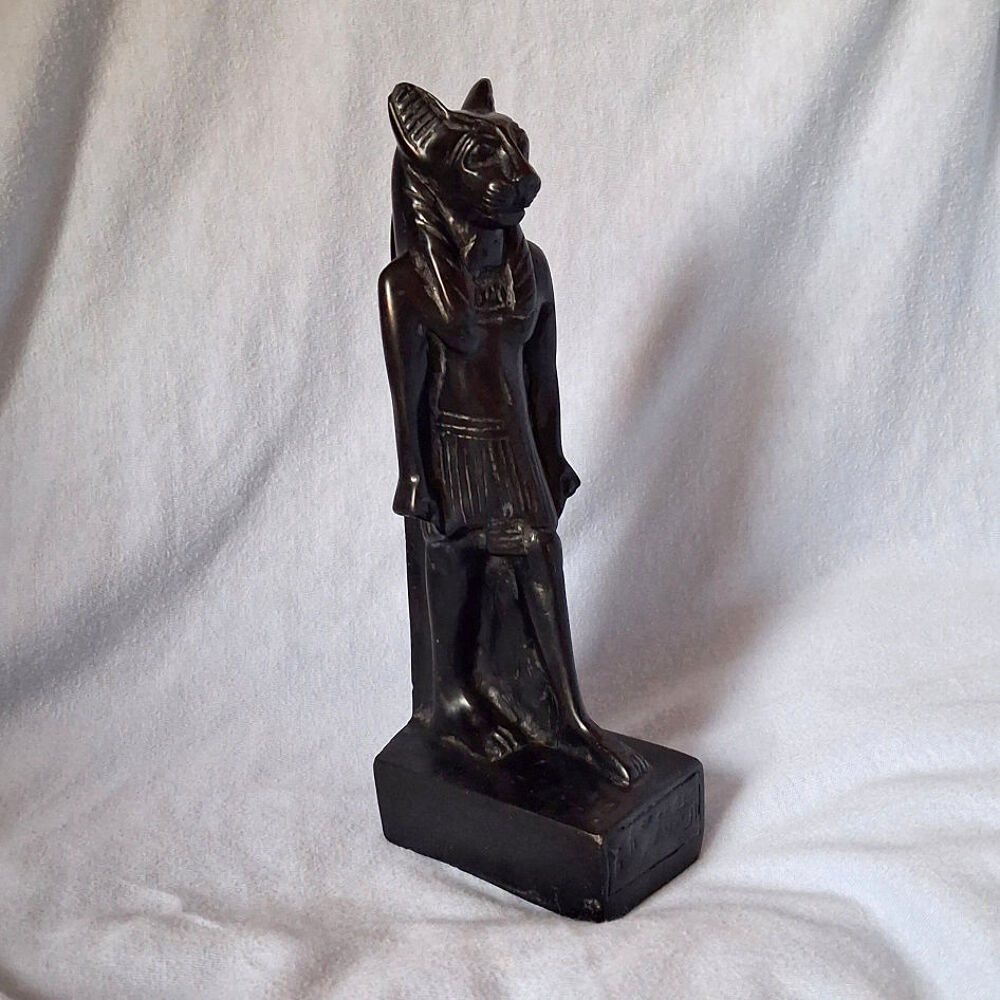 Statuette Maah&egrave;s, fils de Bastet, &Eacute;gypte Décoration