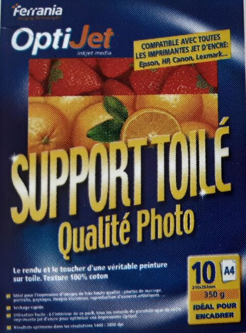 PAPIER PHOTO TOILÉ   ART CANVAS   (aspect toile de peintre) 5 Pontoise (95)