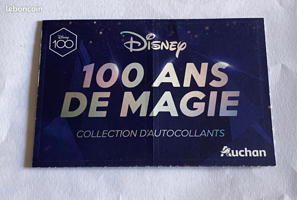 Cartes Disney 100 ans Magie 