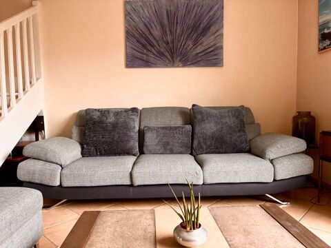 CANAPE  3 PLACES + POUF COFFRE Gournay-sur-Marne (93)