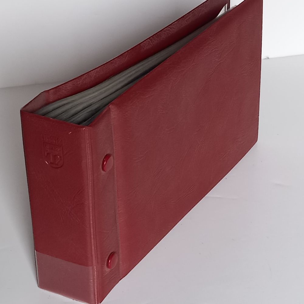 Album Lindner format long pour ranger 100 enveloppes, FDC, c 