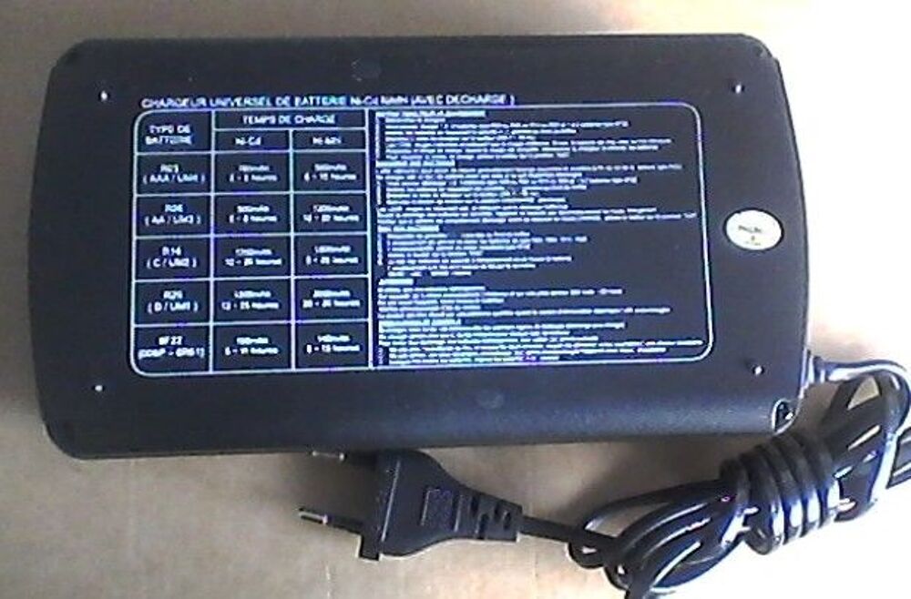 Chargeur universel de batterie Ni-Cd ou Ni-Mh Bricolage