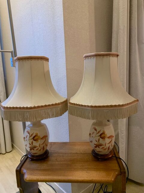 Paire de Lampes Années 80 30 Oullins (69)