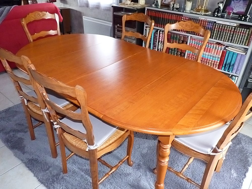 Table BAUMANN salle &agrave; manger avec 6 chaises Meubles