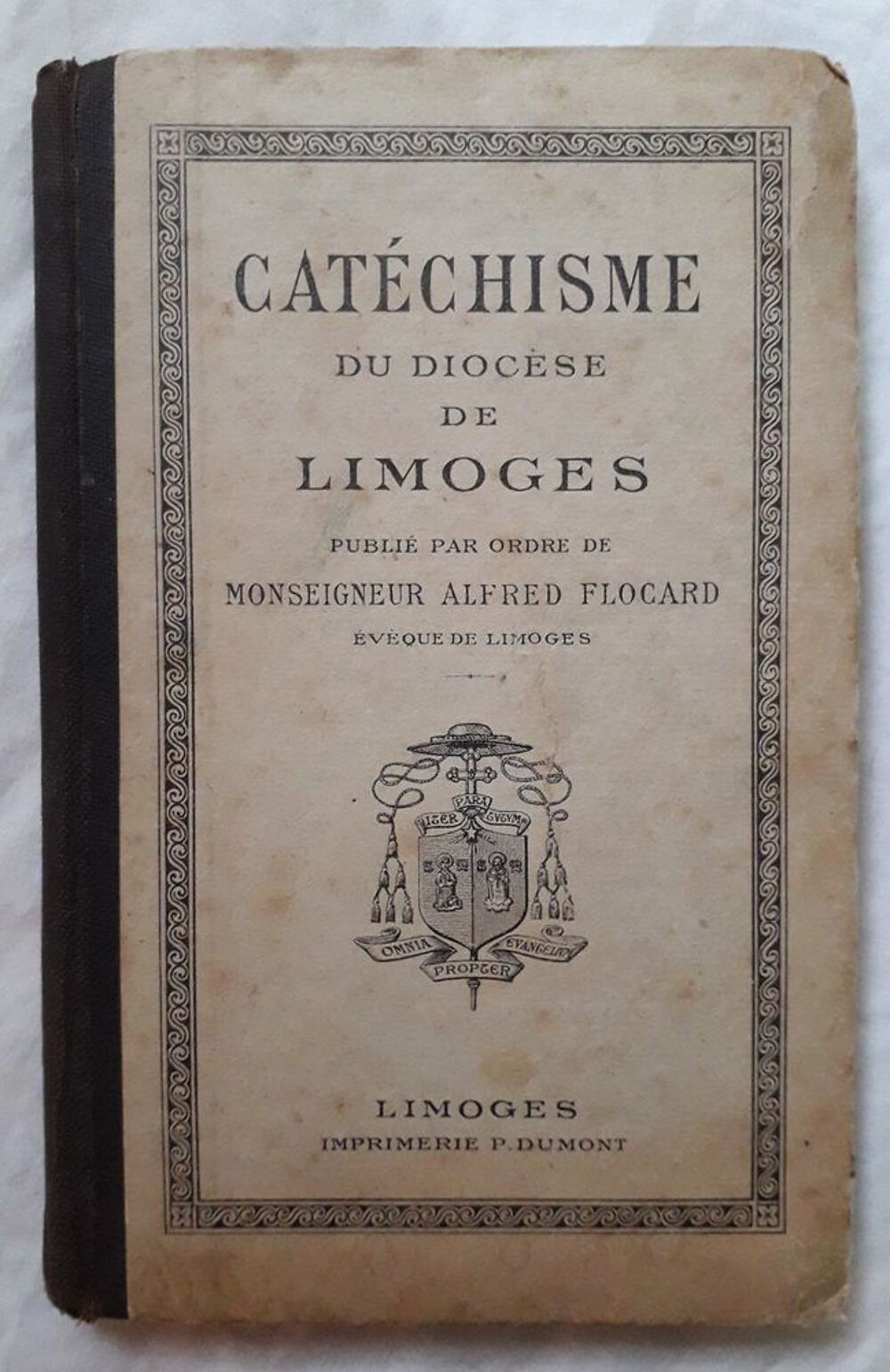 Cat&eacute;chisme du dioc&egrave;se de Limoges de 1927 Livres et BD