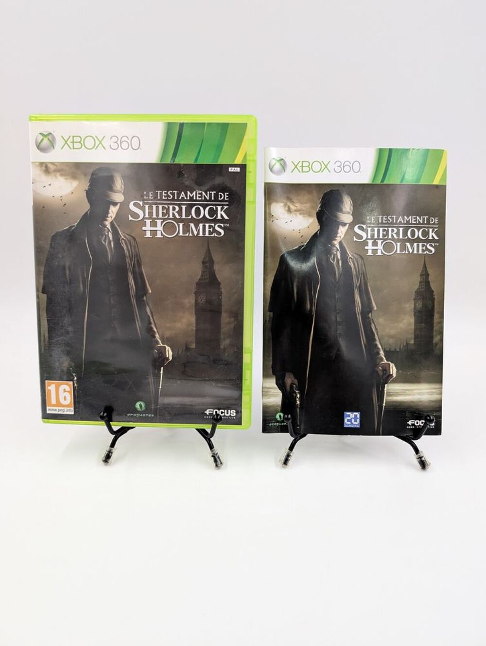 Jeu Xbox 360 Le Testament de Sherlock Holmes complet Consoles et jeux vidéos