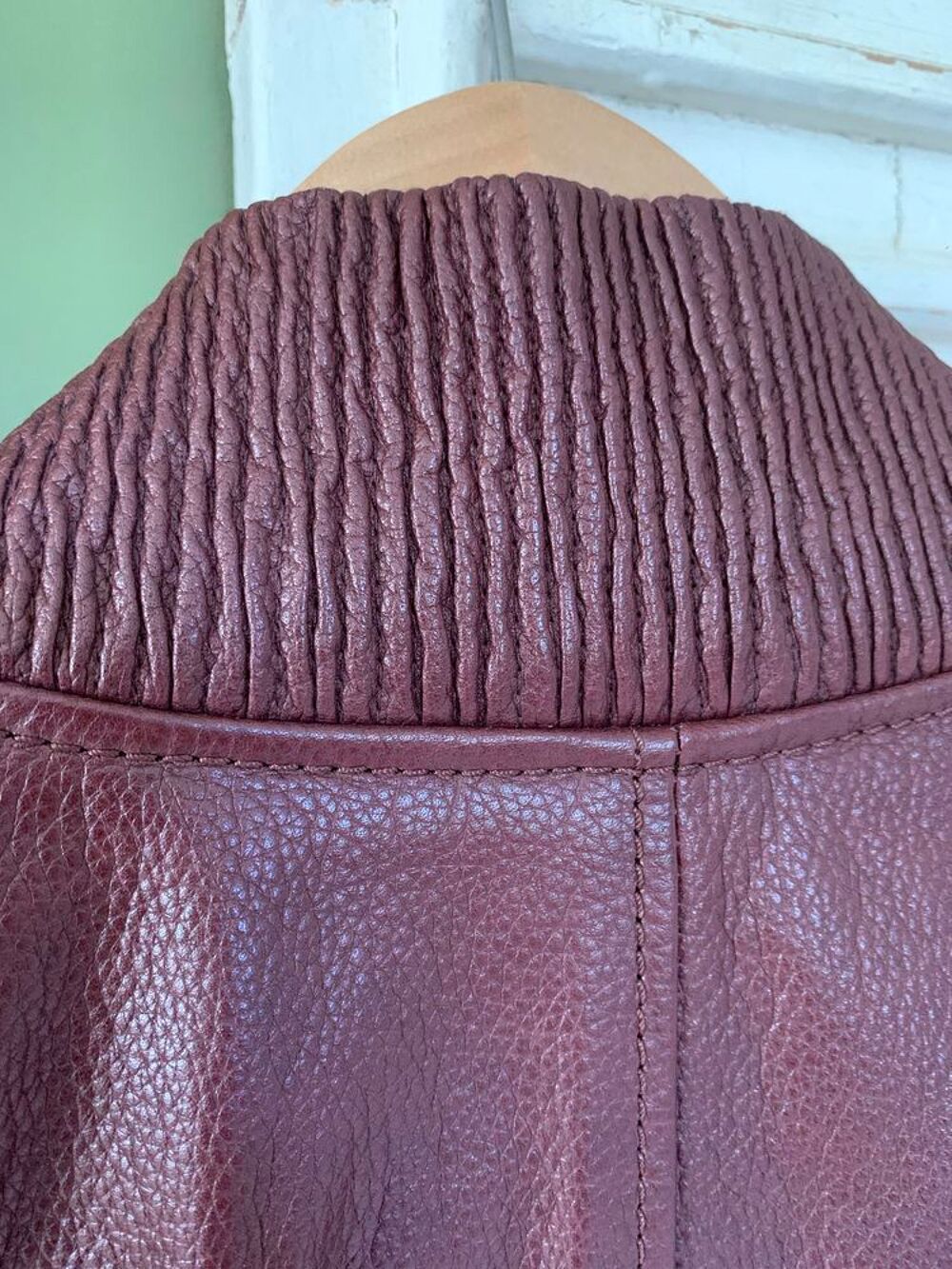 blouson neuf en cuir THE KOOPLES Vêtements