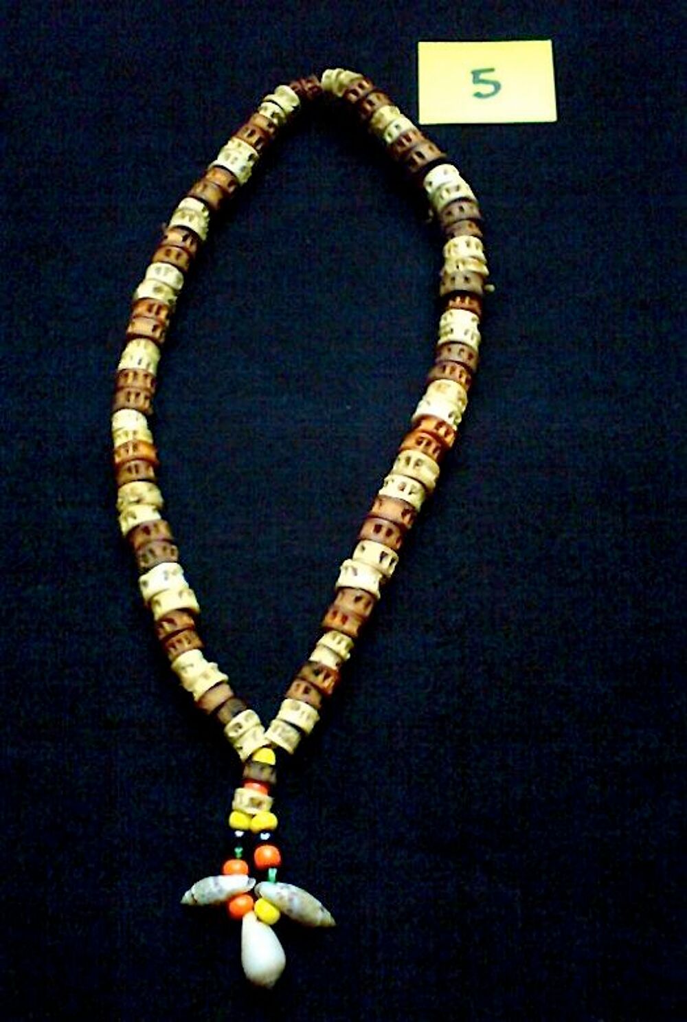 COLLIER COQUILLAGES MAURITANIE 2 Bijoux et montres