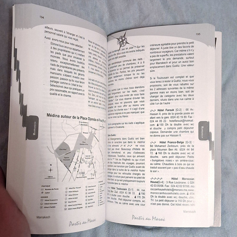 Livre guide Voyage au Maroc Livres et BD