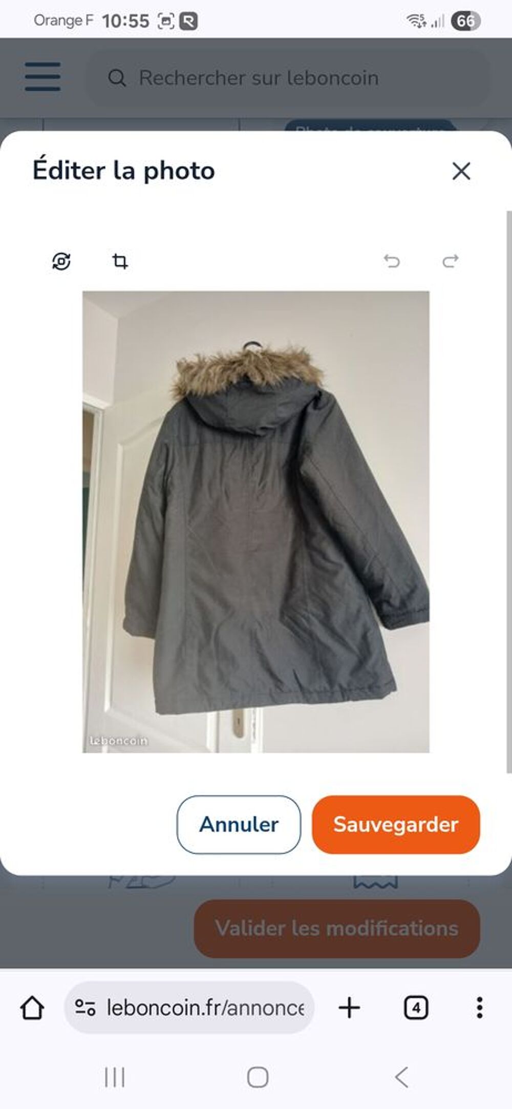 Veste longue Vêtements