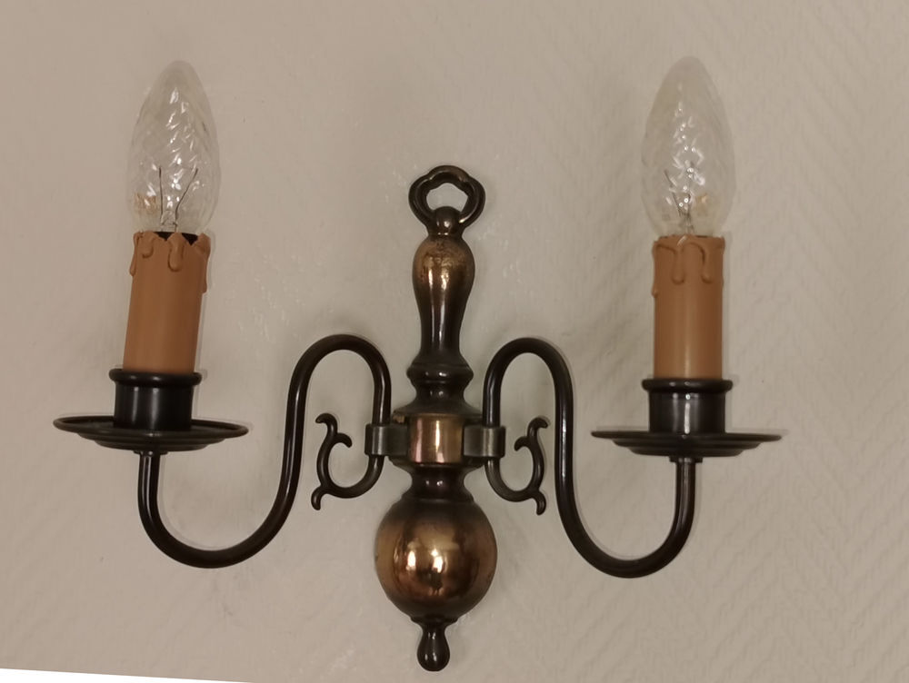 Lustre 5 bras et 2 appliques style hollandais Décoration