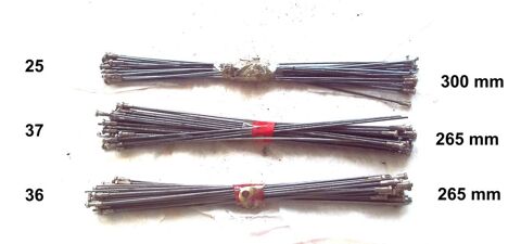 Lot de rayons pour roues 0 Villeurbanne (69)