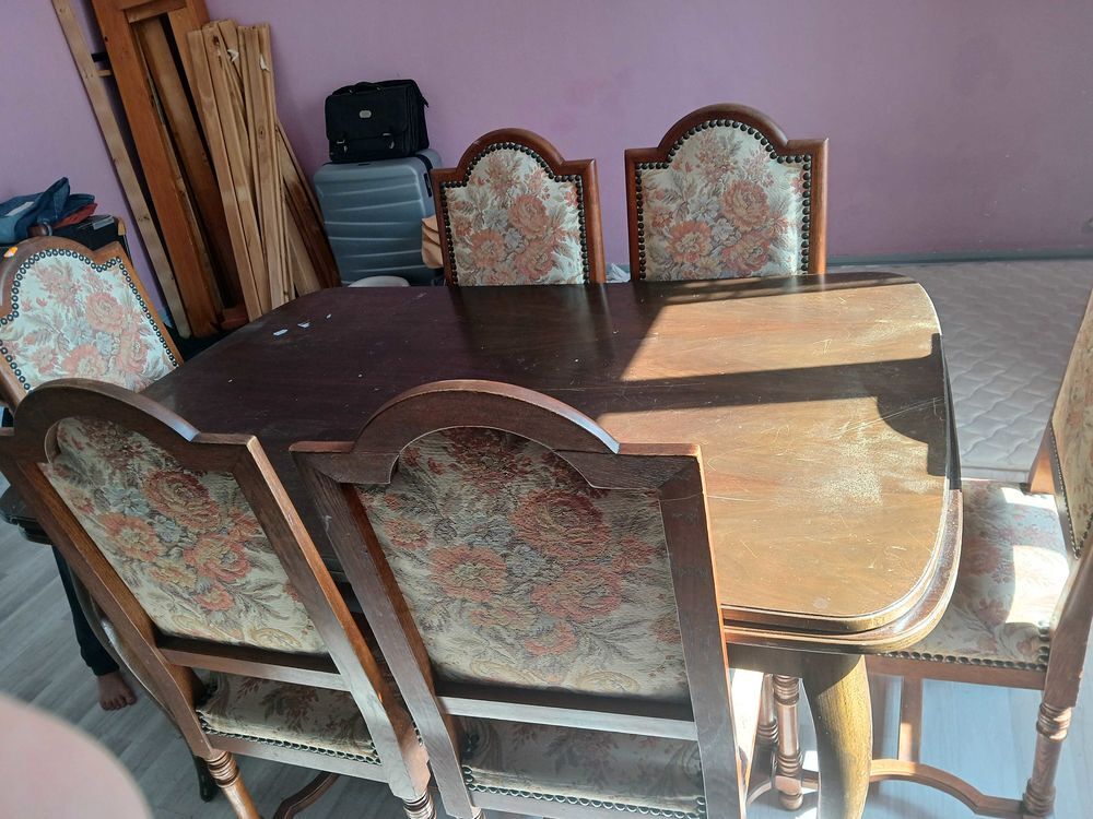 Salle &agrave; manger bois massif rustique Meubles