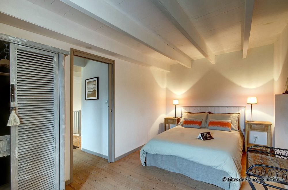   Gîte 4 épis 2/4 pers, vue mer, lits faits, WiFi, 2 VAE  Bretagne, Porspoder (29840)
