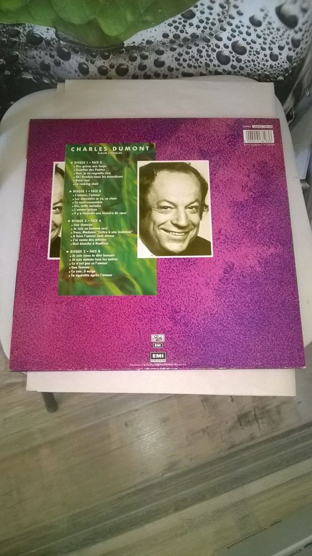 Vinyle Charles Dumont
Enregistrements Originaux
1986
Exce CD et vinyles