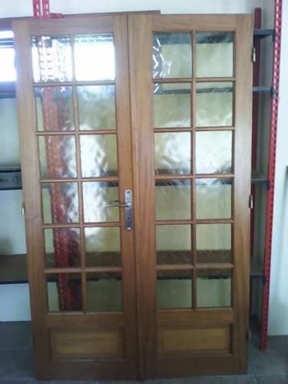 Double porte int&eacute;rieur vitr&eacute;e Bricolage