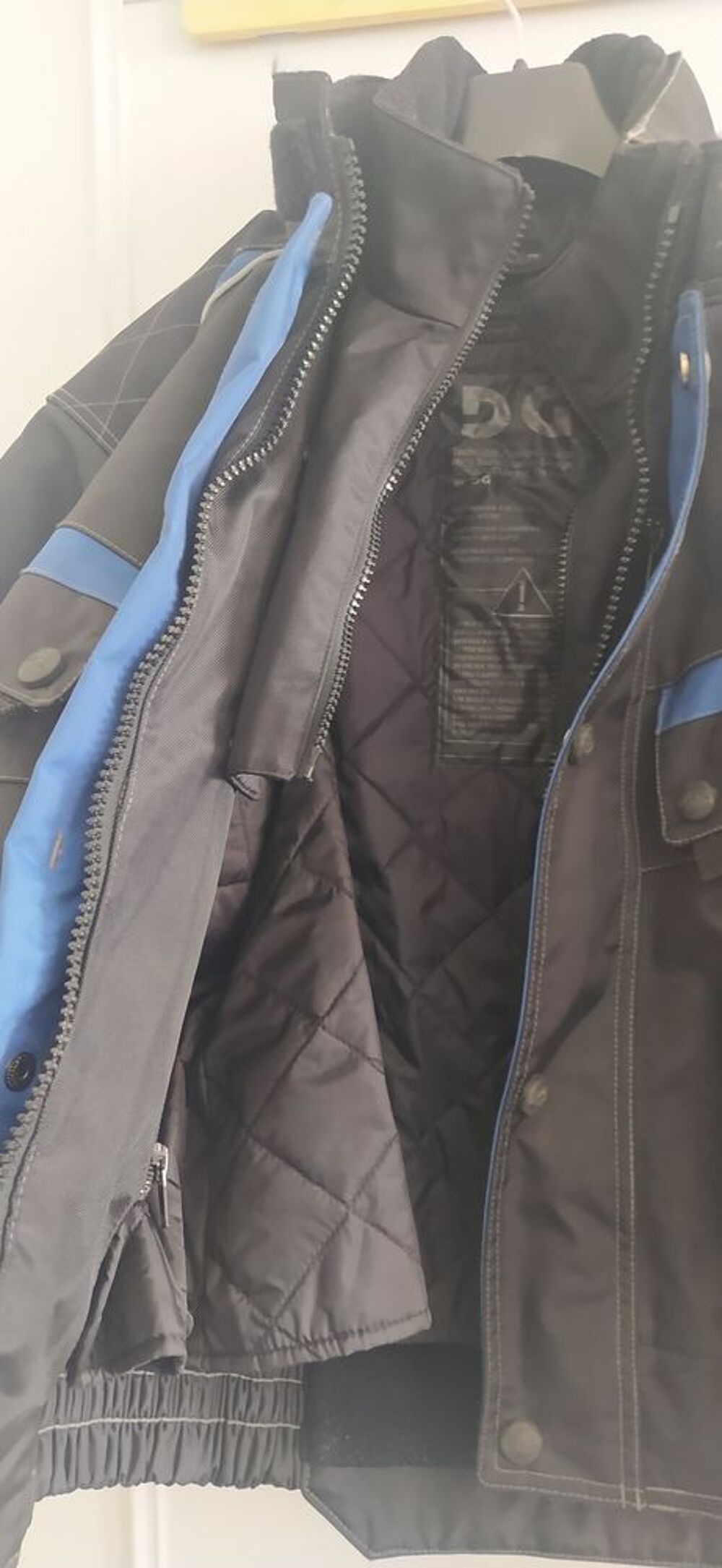 blouson de moto en tissu pour femme Vêtements
