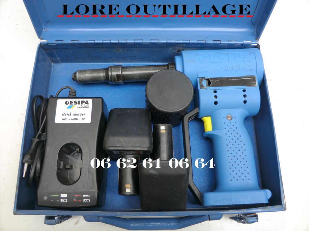 GESIPA - Riveteuse 12v Bricolage