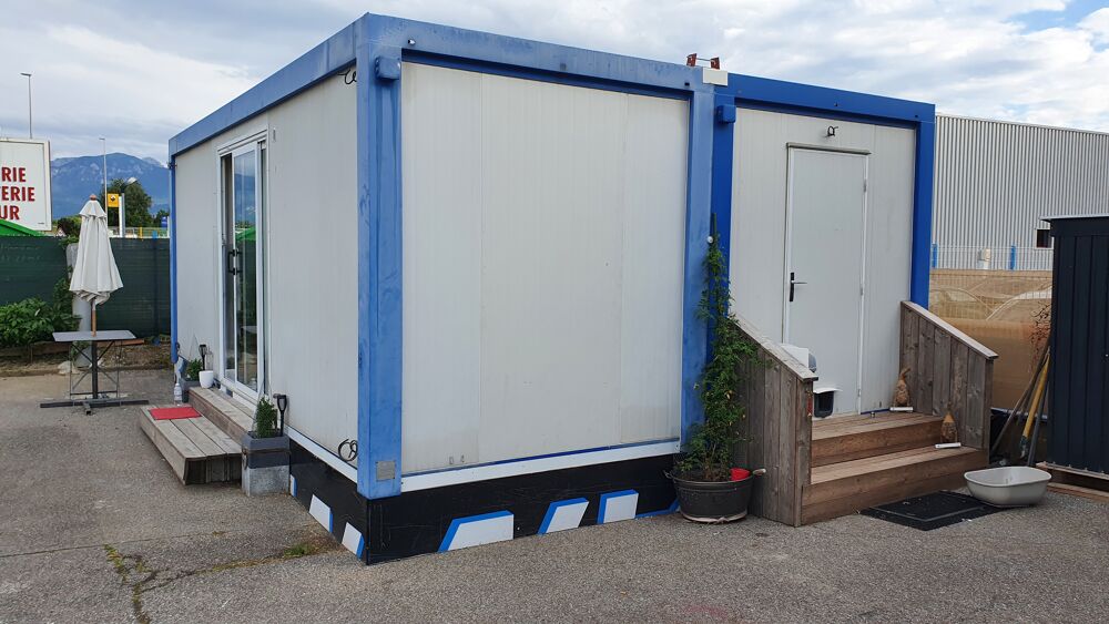 Vente Chalet Mobil home jumel entirement meubl
surface totale 30 m2 Pers-jussy