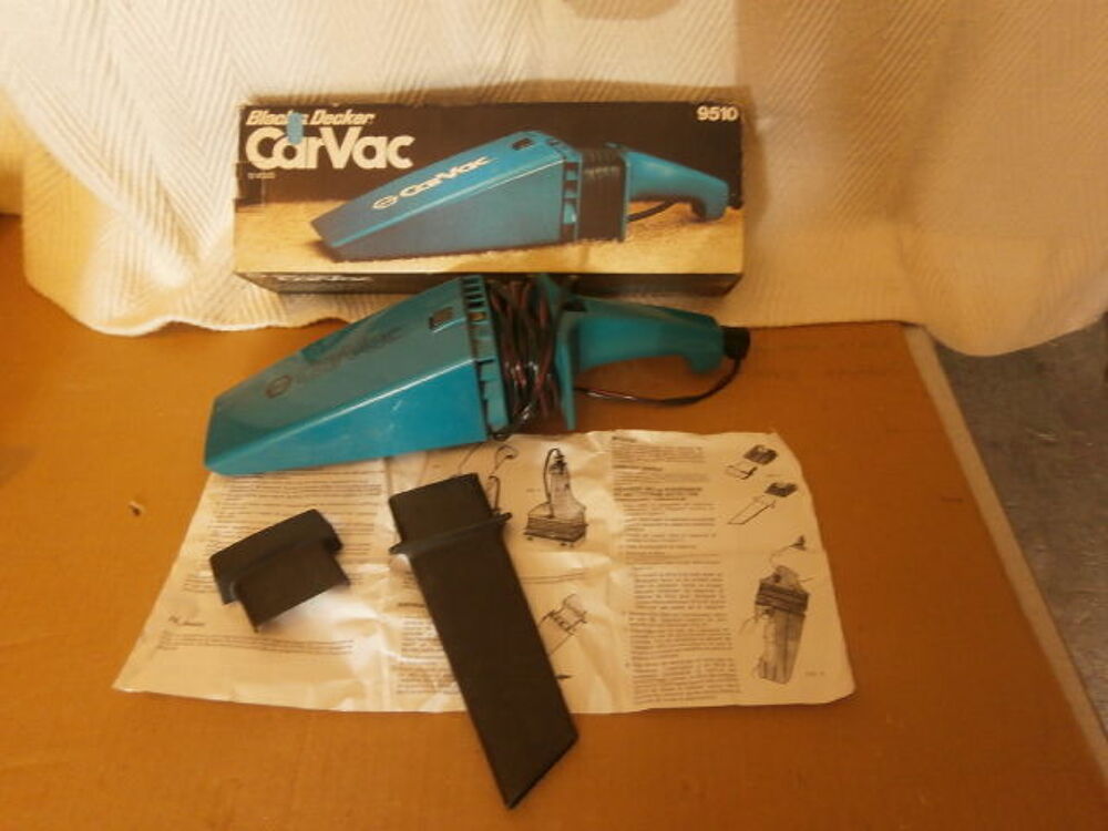 Aspirateur pour voiture Black &amp; Decker Car Vac 9510 Bleu 
