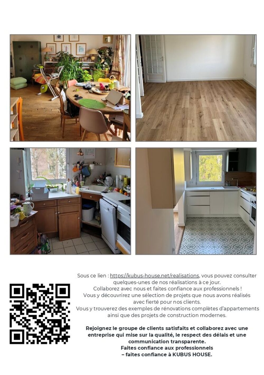   La m�tamorphose de votre appartement avec KUBUS HOUSE ! 