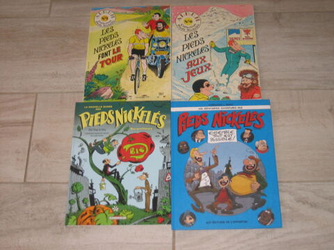 lot bd 4 albums des pieds nickel�s 25 C�zy (89)