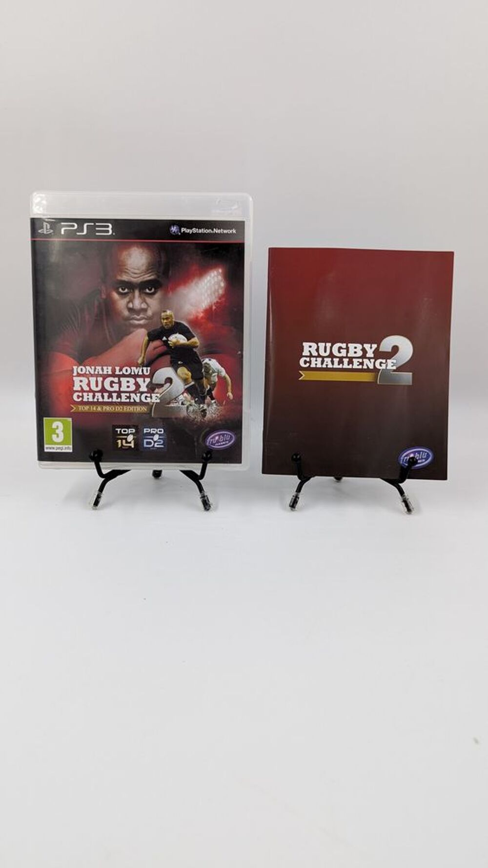 Jeu PS3 Playstation 3 Rugby Challenge 2 en boite, complet Consoles et jeux vidéos