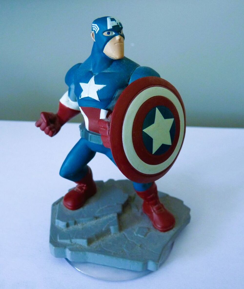Figurine Captain America Disney Infinity 2.0 Consoles et jeux vidos