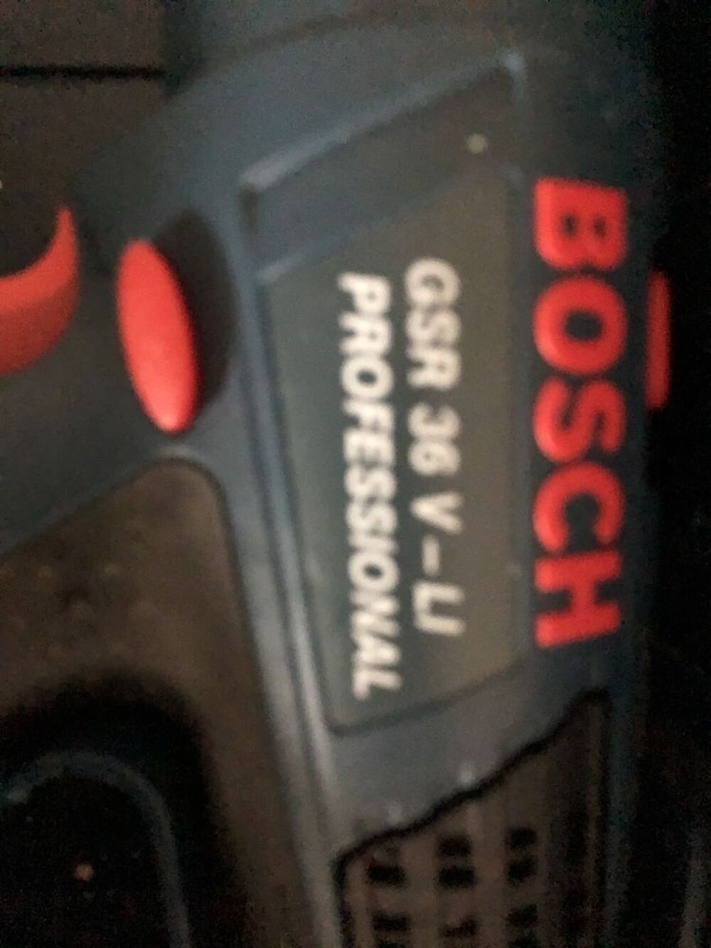 Perceuse et visseuse Bosch GSR 36v li pro Bricolage
