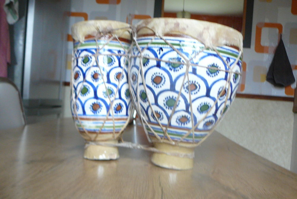 Duo de tambourins Instruments de musique