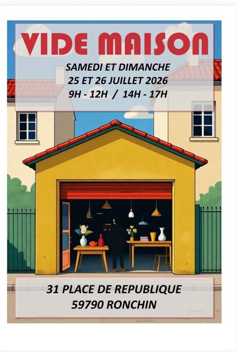 Vide maison Ronchin 
Ronchin (59)