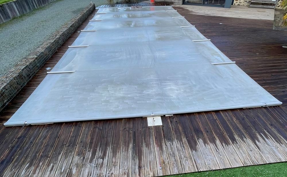 B&acirc;che &agrave; barre 10mx4,5m Jardin