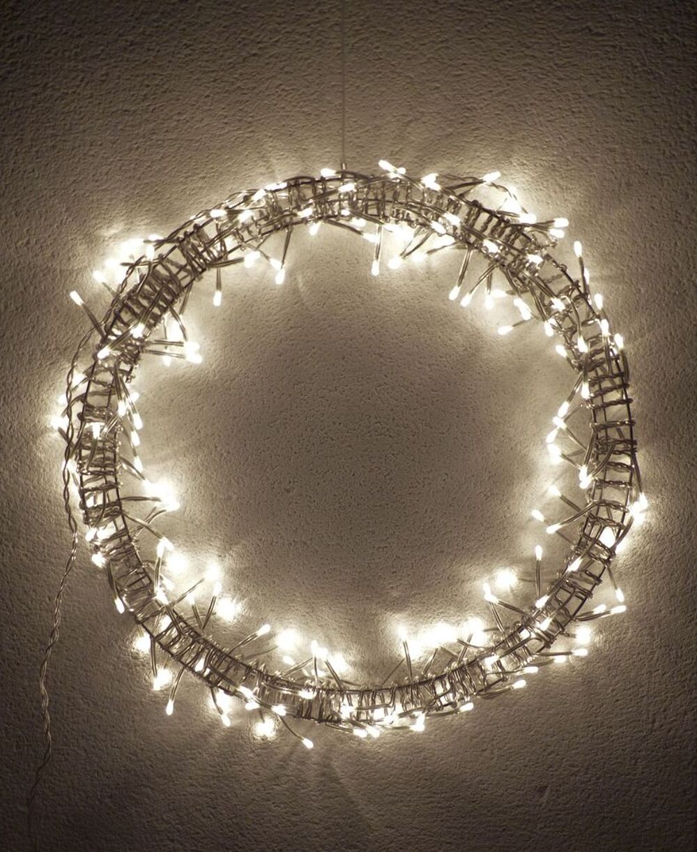 COURONNE LUMINEUSE	 Décoration